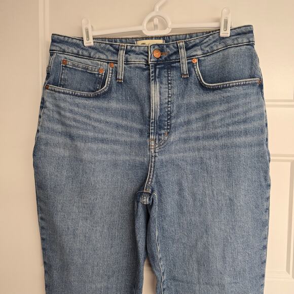 Women's Madewell "The Curvy Mid-Rise Perfect Vintage Jean" Denim Jeans | Size 30 - Picture 3 of 9